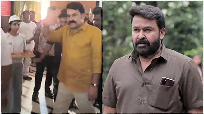 Mohanlal Celebrates Birthday Watching Drishyam 3 First Day First Show In Kerala With Fans