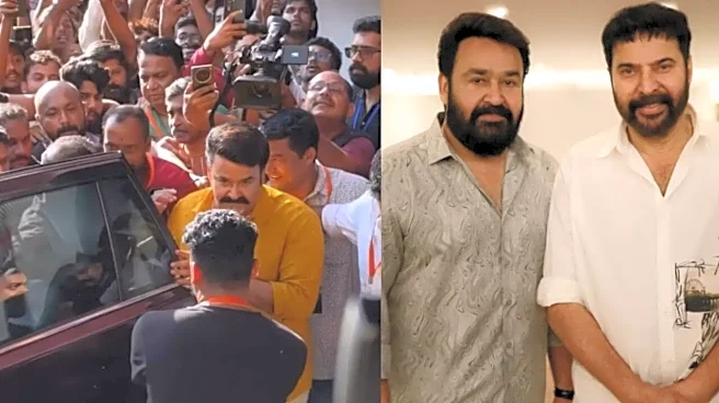 Mohanlal Turns 66: Drishyam 3 Actor Cuts Birthday Cake With Friends, Mammooty, Prithviraj Share Wishes