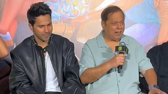 David Dhawan Gets Teary-Eyed Praising Varun Dhawan Ahead Of HJTIHH: Everyone Should Have Son Like Him - WATCH