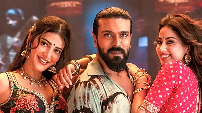 Peddi Hellallallo Song: Ram Charan Delivers Jaw-Dropping Dance Moves With Shruti Haasan, Janhvi Kapoor