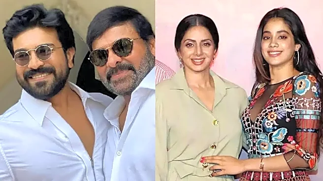 Peddi Actors Ram Charan, Janhvi Kapoor Discuss Normal Upbringing Despite Being Star Kids - Exclusive