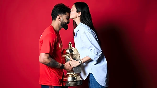 Anushka Sharma Sweetly Plants A Kiss On Virat Kohli's Forehead As He Lifts IPL Trophy - See Adorable Post