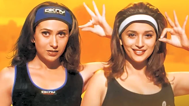 Madhuri Dixit Recalls Dance Of Envy: My Niece Said Karisma Was Trying To Show Off... - EXCLUSIVE