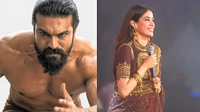 Ram Charan's Peddi Co-Star Janhvi Kapoor Impresses With Telugu Speech - Here's What She Said