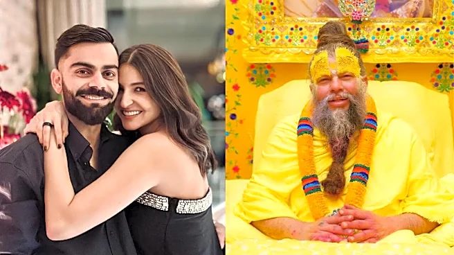 Anushka Sharma, Virat Kohli Visit Premanand Maharaj In Vrindavan Post RCB's IPL Win Against Gujarat Titans- WATCH