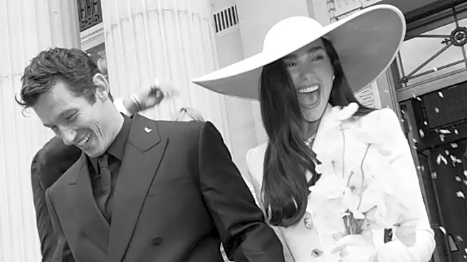 Dua Lipa Drops Photos From London Wedding With Callum Turner, Fans Call Them 'Royal Couple' - See Pics