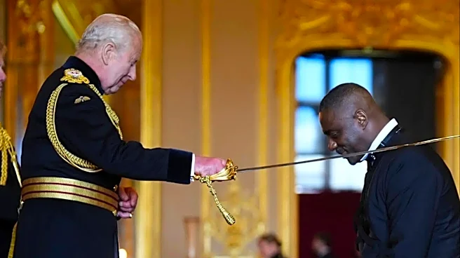 Idris Elba Knighted By King Charles At Windsor Castle - See Pics