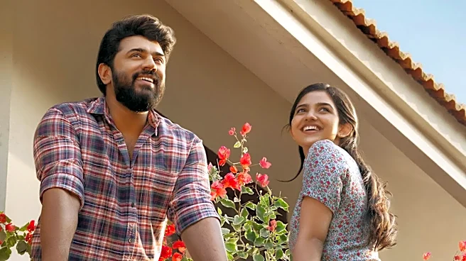 Nivin Pauly, Mamitha Baiju Bring Feel-Good Vibes In Bethlehem Kudumba Unit First Look Poster
