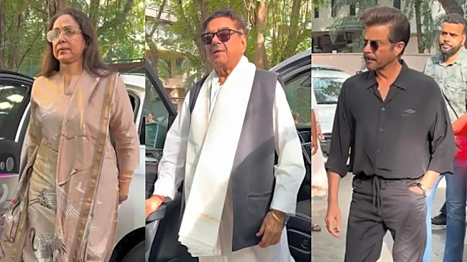 Pahlaj Nihalani Prayer Meet: Hema Malini, Shatrughan Sinha, Anil Kapoor, Jackie Shroff And More Mourn Filmmaker