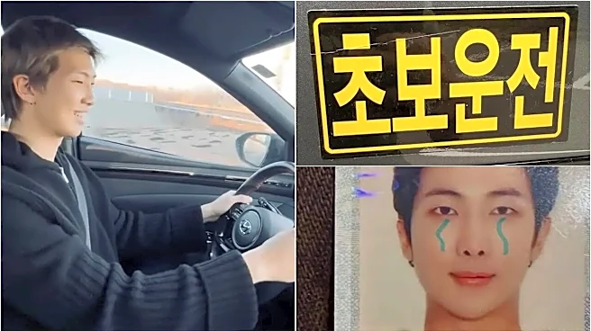 BTS RM's Adorable 'Beginner Driver' Sign Sparks Funny Reactions From ARMYs - 'Baby On Board'