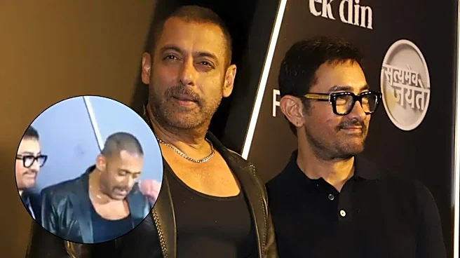 Salman Khan Reacts To Paparazzi Giving Directions For Poses, Aamir Khan Laughs