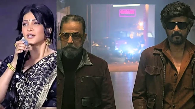 Is Shruti Haasan Part Of KHxRK? Actress Talks About Father Kamal Haasan's Film With Rajinikanth