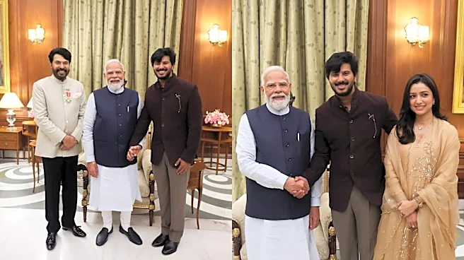 PM Modi Poses With Mammootty And His Family After Padma Awards 2026; Dulquer Salmaan Is All Smiles - See Pics
