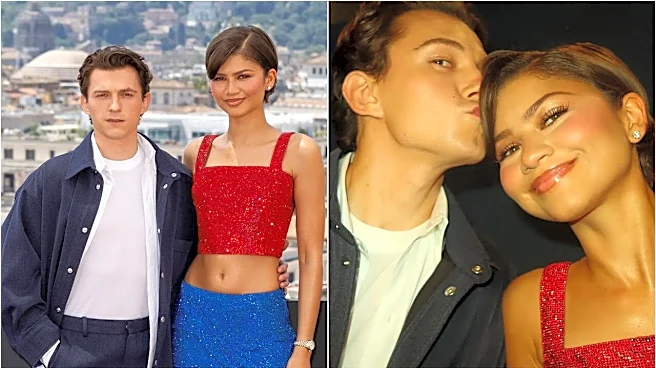 Tom Holland, Zendaya Tease Fans With Sneaky Romantic Photos During Spider-Man Brand New Day Promotions