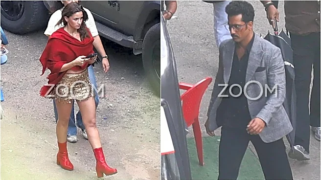 Alia Bhatt, Vicky Kaushal's FIRST Looks From Sanjay Leela Bhansali's Grand Love And War Song Sequence REVEALED | EXCL