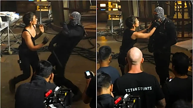 Alia Bhatt Stops Alpha Shoot After Accidentally Hitting Co-Star During Action Sequence, Apologises | Watch