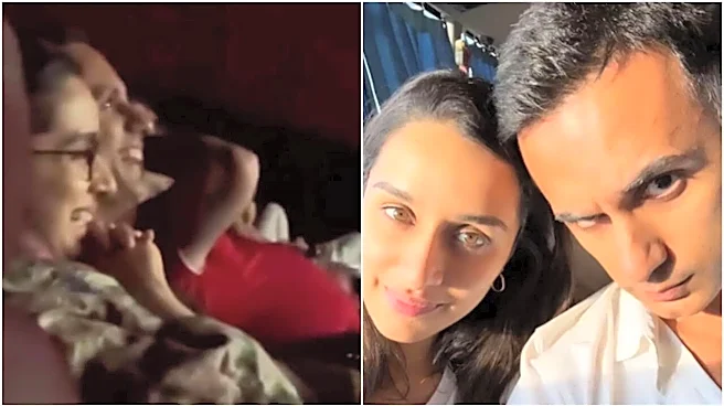 Shraddha Kapoor, Rahul Mody Watch Welcome To The Jungle On Movie Date; Inside Video Goes Viral