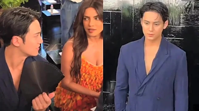 SEVENTEEN Mingyu's Interaction With Priyanka Chopra, Nick Jonas At Dior Show Breaks Internet; Fans Say 'Two Worlds Colliding'
