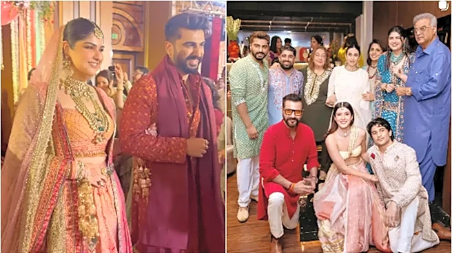 Arjun Kapoor Walks Anshula Down Aisle Amid Smiles, Tears - Bride Reveals Inside Moments From Wedding With Rohan Thakkar