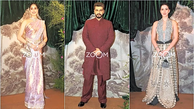 Anshula Kapoor Rohan Thakkar Wedding Reception: Arjun, Janhvi, Shanaya Make For Stylish Bride Brigade