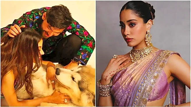 Janhvi Kapoor Adds Beau Shikhar Pahariya's Name In Her Mehendi - Can You Spot It?