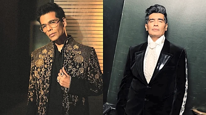 Karan Johar Celebrates Manish Malhotra's Costuming Journey In Indian Cinema: You Changed The Language Of...