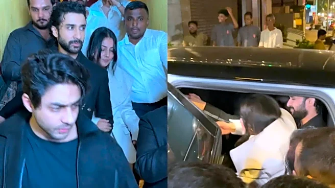 Shehnaaz Gill-Raghav Juyal Fuel Dating Rumours Again After Being Spotted Hand-In-Hand At His Birthday Bash - Watch
