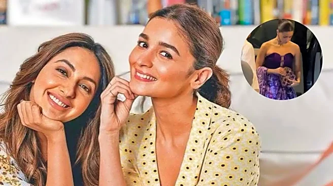 Alia Bhatt Attends BFF Akansha Ranjan Kapoor, Sharan Sharma's Pre-Wedding Celebrations; Stuns In Ethnic Wear - WATCH