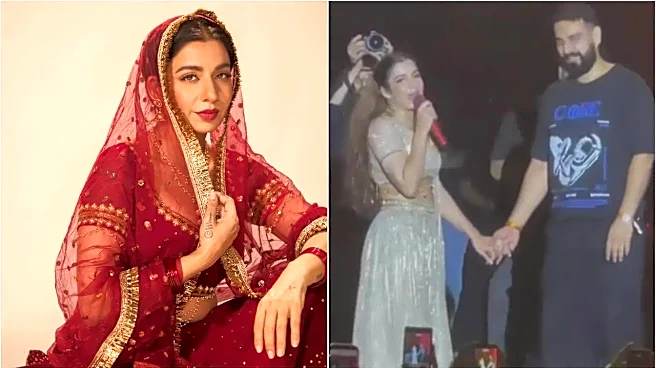 Jaiye Sajna Singer Jasmine Sandlas Is Engaged, Introduces Her 'Sajna' On Stage