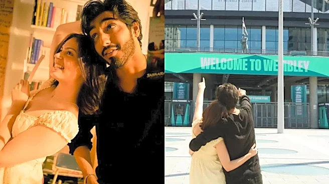 Saiyaara Turns 1: Ahaan Panday And Aneet Padda Celebrate Blockbuster Film At Wembley Stadium – Photos