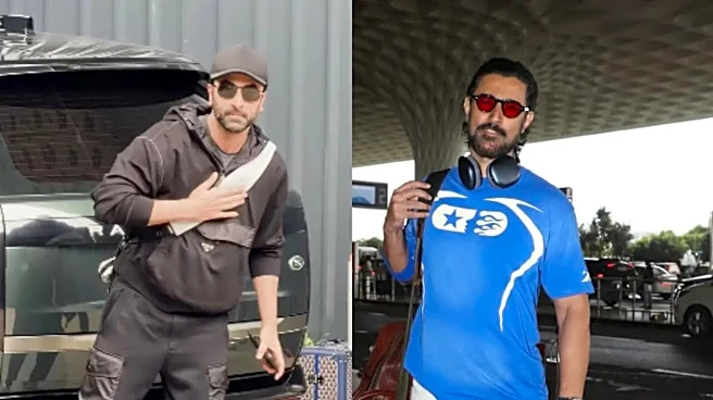 Ranbir Kapoor Jets Off For Ramayana Pratham Sankalp Event; Sai Pallavi, Kunal Kapoor Land In Delhi