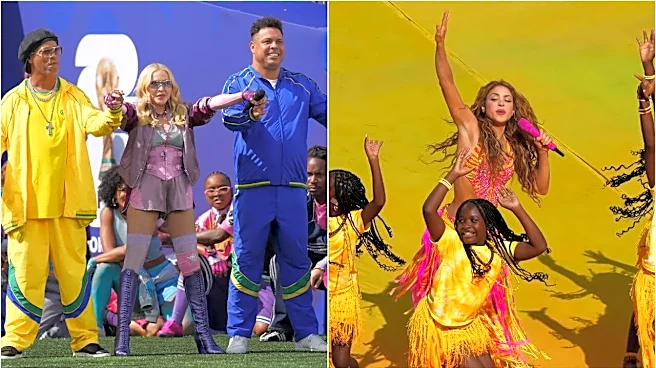 Madonna Makes Ronaldo Groove At FIFA World Cup Half Time Show; Shakira, Justin Bieber Bring Blockbuster Energy