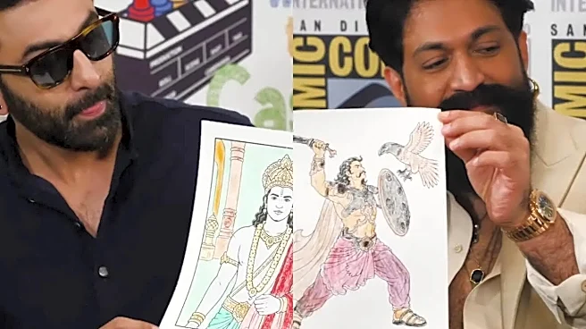 Ranbir Kapoor's Lord Rama, Yash's Ravana: Ramayana Cast's Drawing Competition Is Internet's New Favourite - WATCH