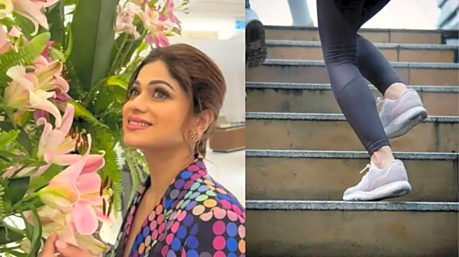 Shamita Shetty’s Simple and Inexpensive Yet Effective Cardio Workout for Busy Days Without the Gym WATCH