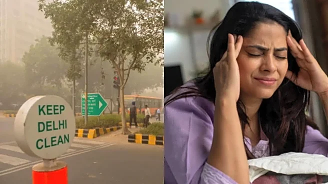 Delhi-NCR’s Polluted Air Linked to Migraines and Brain Damage, Experts Warn