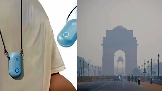 India’s First Wearable Air Purifier Gains Massive Buzz as Delhi Chokes in Severe AQI