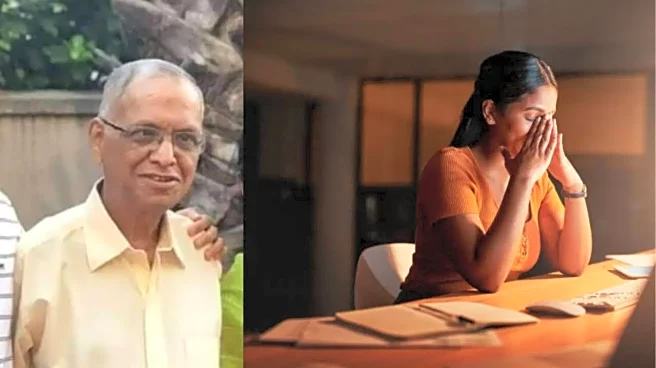 Narayana Murthy’s 9-9-6 Push Sparks Medical Alarm: 72-Hour Weeks Harm the Heart and Mind