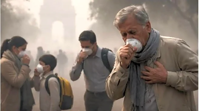 82% Delhi Residents Report Severe Pollution-Linked Illnesses in Close Circles, Says Study