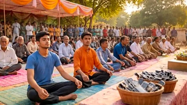 Idle Sitting Contest in a Punjab Village Highlights Digital Detox Benefits and Screen Addiction Risks