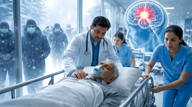 Cold Wave Triggers Sharp Rise in Brain Stroke Cases, Doctors Warn