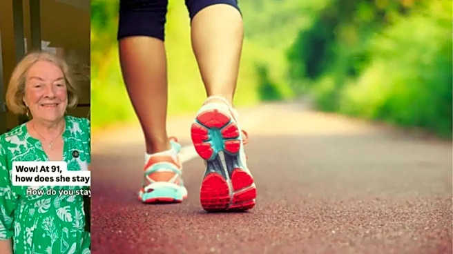 91-Year-Old Woman’s Daily Fitness Routine Goes Viral: Swimming, Yoga, Pilates, and 12,000 Steps