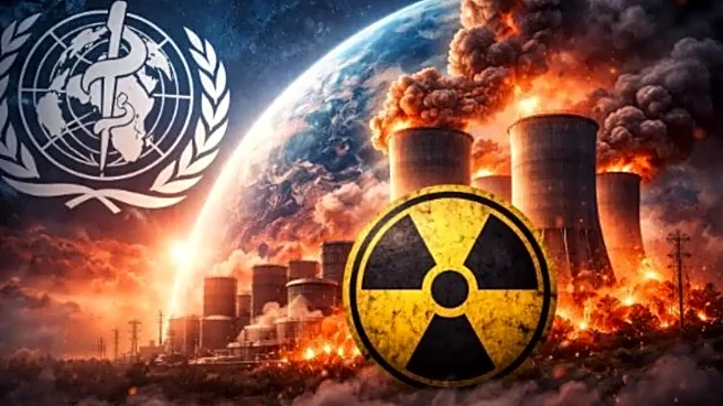 World Staring at a Nuclear Disaster: World Health Organisation