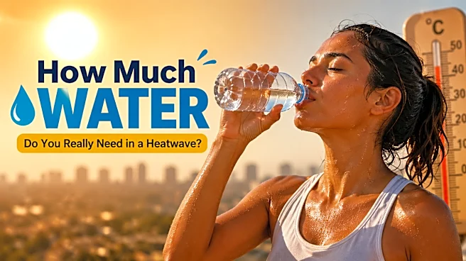 How Much Water Do You Really Need in a Heatwave? The Answer Isn’t What You Think