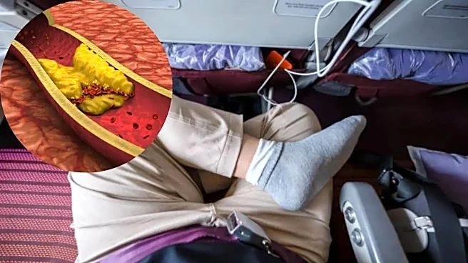 Flight Warning: Cross-Legged Sitting May Cause Dangerous Blood Clots, Deep Vein Thrombosis
