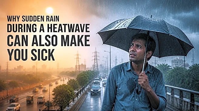 Why Sudden Rain During a Heatwave Can Also Make You Sick
