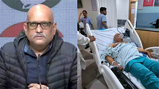 Ajay Rai Hospitalised After Fainting - Low Sodium Levels Trigger Health Scare