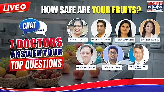 Live Chat: Top Doctors Expose Fruit Adulteration Tricks - Learn How to Pick Safe, Healthy Fruits This Summer!