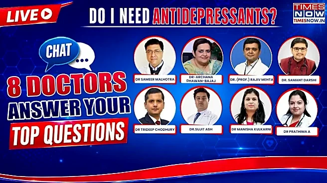 Live Chat: Top 8 Doctors Discuss Antidepressants, Anxiety And Stigma