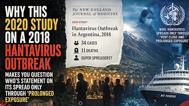 What a 2018 Hantavirus Outbreak Revealed About Human-to-Human Spread... Beyond WHO’s ‘Prolonged Exposure’ Claim