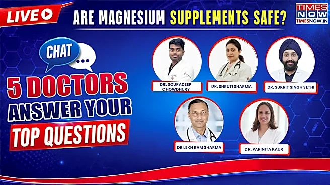 Live Chat: Top Doctors Warn Viral Magnesium Supplement Trend May Carry Risks